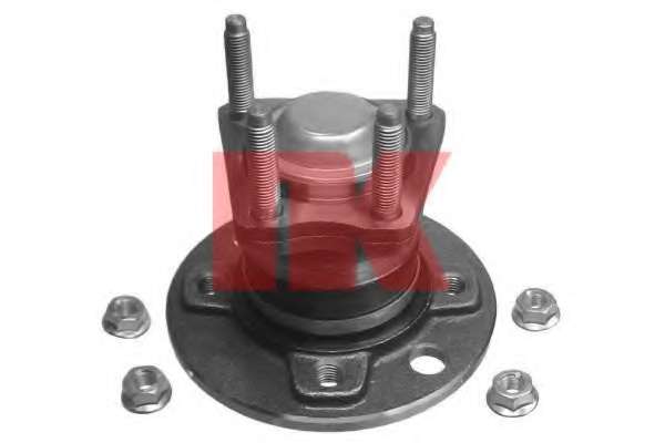 Підшипник зад. (ступиця 4 отв. -ABS) Opel Astra F/G/Combo/Vectra A 88-05