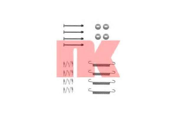 Монтажний к-кт колодок VECTRA A, VECTRA B SAAB 900 II, 9-3, 9-5 1.6-3.0D 04.88-12.09